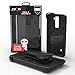 LG Stylo 2 LS775 Case, Zizo Bolt Cover with [.33m 9H Tempered Glass Screen Protector] Included [Military Grade] Armor Case Kickstand Holster