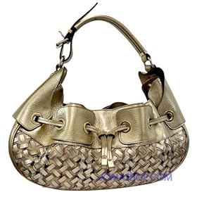Burberry Haymarket Woven Mini Warrior Bag 3337805