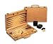 Happy People 60702 - Backgammonkoffer aus Holz