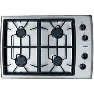 Bosch : 30 inch STAINLESS 4 Burner Cooktop by Bosch