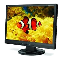 NEC 24" wide 24WMCX LCD TFT Monitor,DVI,HDCP,HDMI,HD Ready 720p,1080p,Digital HDTV Ready with Sky set top box connectivity, HD DVD & Blue Ray HD connectivity Matt Black