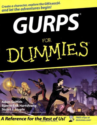 Cover image : GURPS For Dummies (For Dummies (Sports & Hobbies))
