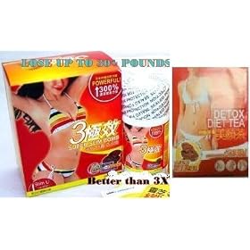 Super Slim Bomb ~ Stronger Than 3x + 1 Free Bag Detox Diet Tea