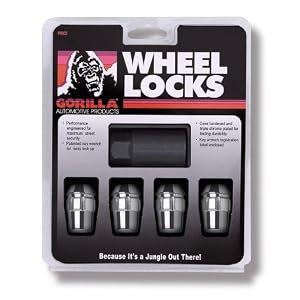 Gorilla-Automotive-71631N-Acorn-Wheel-Locks-12mm-x-1-50-Thread-Size-Pack-of-4