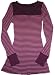 Women's Mudd Shirt Purple Striped Size Medium