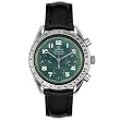 Omega Women's Speedmaster Reduced Automatic Shiny Black Leather Watch #3802.73.51