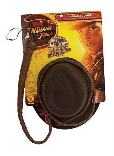 Indiana Jones and the Kingdom of the Crystal Skull Adult Hat and Whip Set