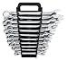 Mechanic`s Complete 22-Piece Combination Wrench Set - SAE + Metric - Lifetime Warranty