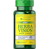 Puritan's Pride Herbavision with Lutein and Bilberry-240 Softgels