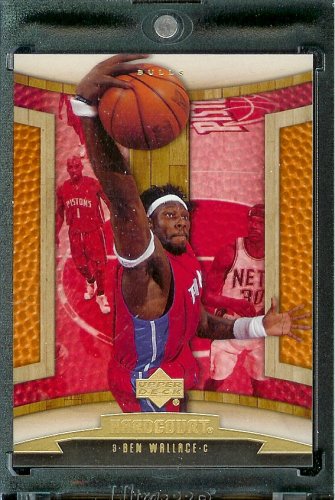 2006-07 Upper Deck Hardcourt #29 Ben Wallace Chicago Bulls Basketball Card - Mint Condition - In Protective Display Case