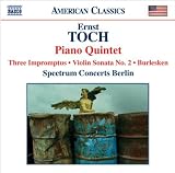 Toch: Piano Quintet