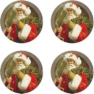 Spirit of Santa Drink Coasters - Style VTB1 by Thirstystone