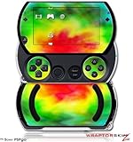PSPgo Skin and Screen Protector Kit - Tie Dye fits Sony PSP go