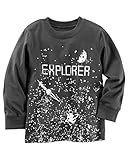 カーターズ Carter's Tシャツ Long-Sleeve Glow-In-The-Dark Explorer Graphic Tee 3M (55-61cm) [並行輸入品]