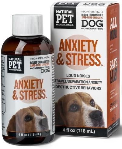 Stress &amp; Social Anxiety 4oz (118ml) Control for Dogs