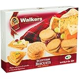 Walkers Shortbread Scottish Biscuits for Cheese, 8.8-Ounce Boxes (Pack of 3)