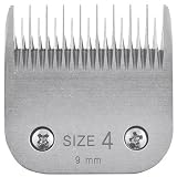 Size 4 clipper blade fits Oster A5 clippers and others