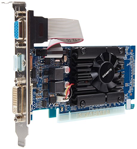 Gigabyte GT610 DDR3-1GB DVI/D-SUB/HDMI LP Graphics Cards GV-N610-1GI