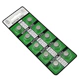 AG5 Button Cell Lithium Battery for Calculator / Watch, 10 pack