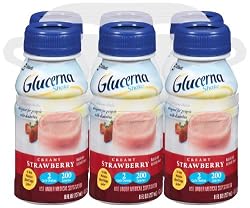 Glucerna Shake Strawberry, 8 Ounce Bottles (Pack of 24)