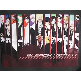  Anime Bleach Genryuusai Kenpachi Byakuya Ukitake Game Card Play Mat