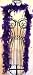 Tanday Purple Premium Quality 6 feet 40g Feather Boa - (6 pcs)