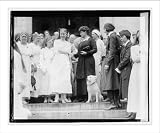 Best Price Historic Print (M): Miss Boardman receiving congratulations from Red Cross