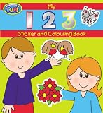 ABC/123 Sticker and Colouring Book (Learning Is Fun)