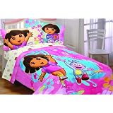 Dora Exploring Together Twin/Full Comforter