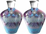 (2 BOTTLES) Designer Skin Spellbound Quadruple Ultra Dark Tanning Lotion 10oz Each