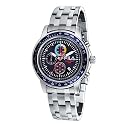 Fila - FA0603-37 - Montre Homme Acier - Quartz Analogique - Chronographe - Cadran Bleu - Dateur - Bracelet Acier