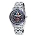 Fila - FA0603-37 - Montre Homme Acier - Quartz Analogique - Chronographe - Cadran Bleu - Dateur - Bracelet Acier
