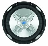 Power Acoustik PW-1W 12-Inch Poly Cone Subwoofer 4-Ohm Dual Voice Coils