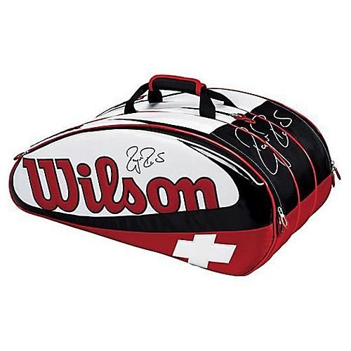 Wilson 2008 Federer Signature Limited Edition Super 6 Pack Tennis Bag   WRZ8358