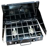 Stansport Diamond Plate 2 Burner "Tuff" Stove