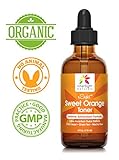 InterSight Sweet Orange Skin Toner for Face - HUGE 4 Oz - #1 Natural Antioxidant Facial Toner with Citrus Aurantium Dulcis Distillate, Aloe, Green Tea, Macha Rose - Organic Exfoliant