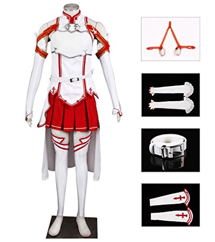 Dazcos Quality Sword Art Online Asuna Cosplay Costume