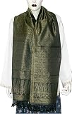 Designer Scarf Vintage Accessories Silk India Clothes 22 x 72