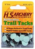 read full review Hunters Specialties Reflective Trail Tacks, White