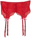 Betsey Johnson Women's Rebel Rose Reversible Garter
