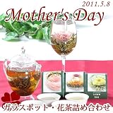 ガラスポット・花茶詰め合わせ[インターネット限定商品] インターネット