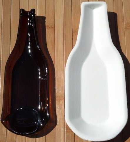Stoneware 12oz Domestic Beer Bottle Slumping Mold