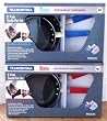 Tramontina Pro 3004: 2 Pack Saute Pan Set (8 & 10) - Red Handle