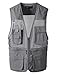 H2H Mens Casual Work Utility Hunting Travels Sports Mesh Vest With Pockets