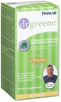 Twinlab dr greene Children's Chewable Multi-Vitamin/Mineral, Orange Flavor, 50 Tablets