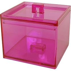 Zak Designs Clear Colorful Stackable Canister