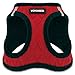 Voyager Step-In Plush Dog Harness - Soft Plush, Step in Vest Harness for Small & Medium Dogs by Best Pet Supplies, Inc., Inc. - Red Plush, X-Small (Chest: 13