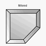 C.R. LAURENCE 3442003 CRL Bronze 3 Mitered Beveled Mirror Corner