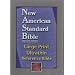 NASB Large Print Ultrathin Reference (Bugundy, Bonded Leather)