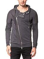 AMERICAN PEOPLE Sudadera con Cierre Revival (Antracita)